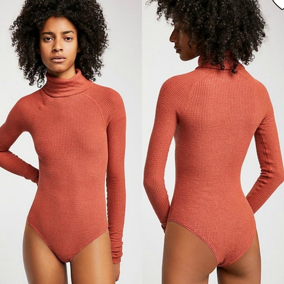 Free People Tops - Free People Copper Bodysuit
